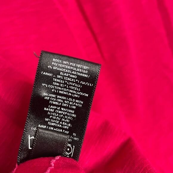 Kuhl Women’s Pink Adjustable Sleeve V-Neck Top Size Large - Picture 10 of 10